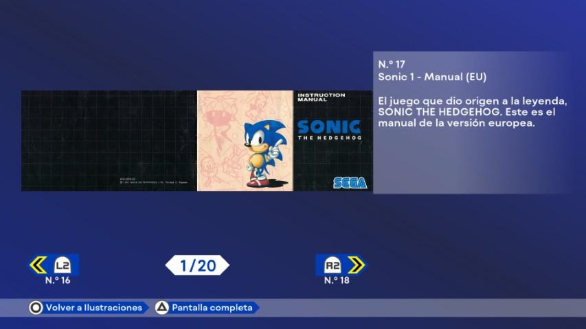 Sonic Origins - Manuales