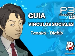 Guia Persona 3 Reload - Vinculos Sociales - Tanaka - Diablo