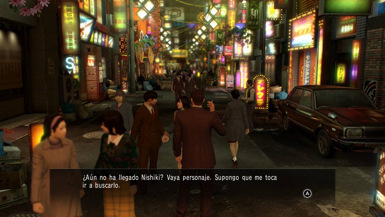 Comparativa Yakuza 0 Directors Cut Kamurocho Dock