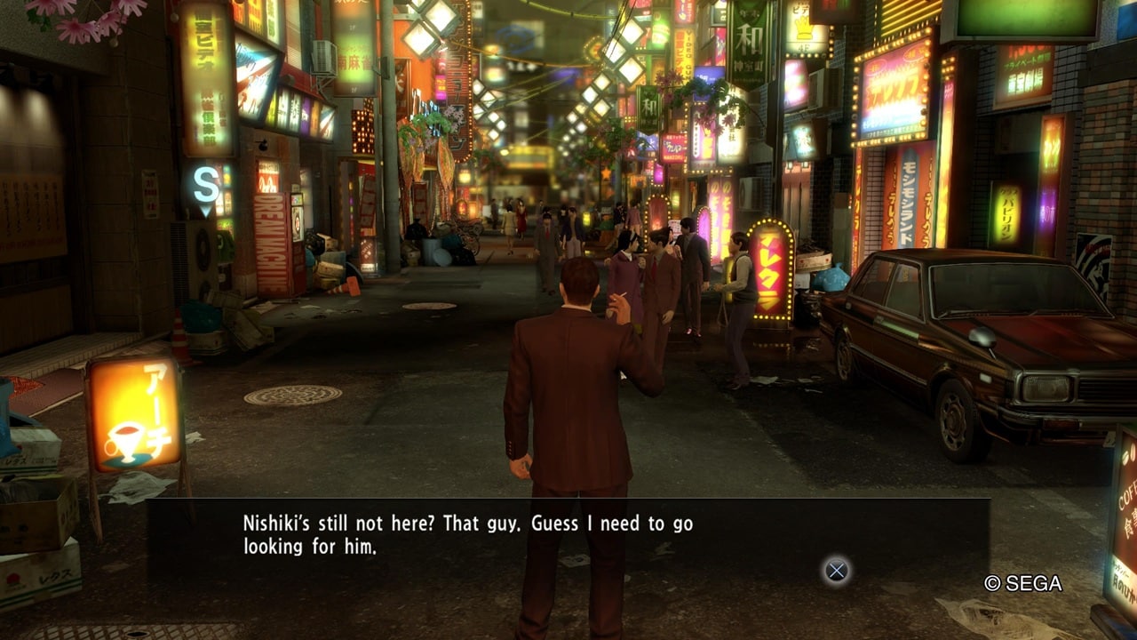 Comparativa Yakuza 0 PS4 Kamurocho