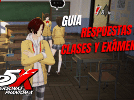Guía de Respuestas y Examenes de Persona 5 X The Phantom X
