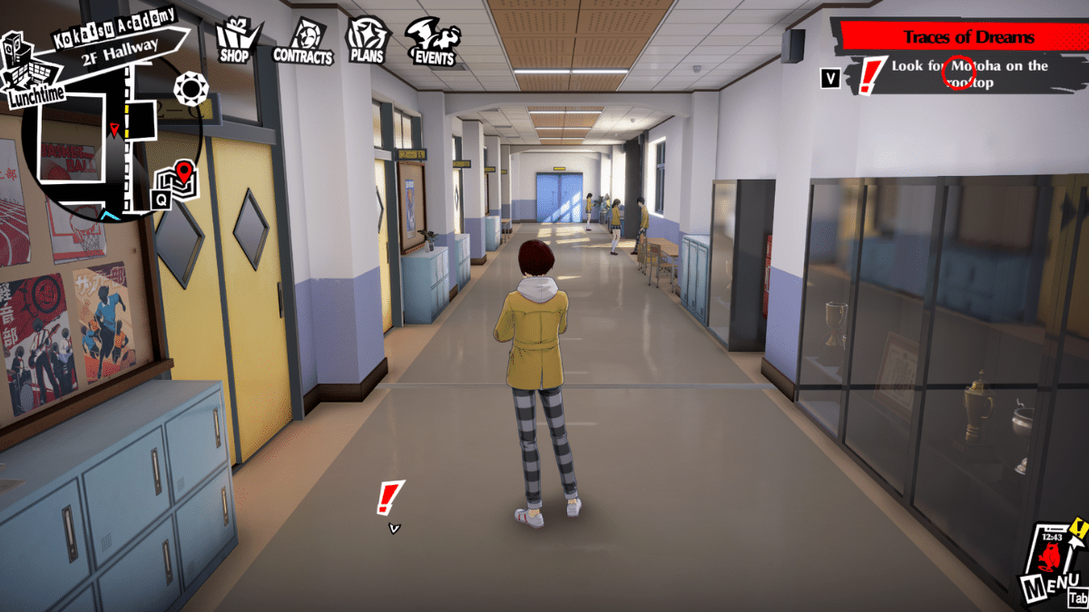 Pasillo en P5X