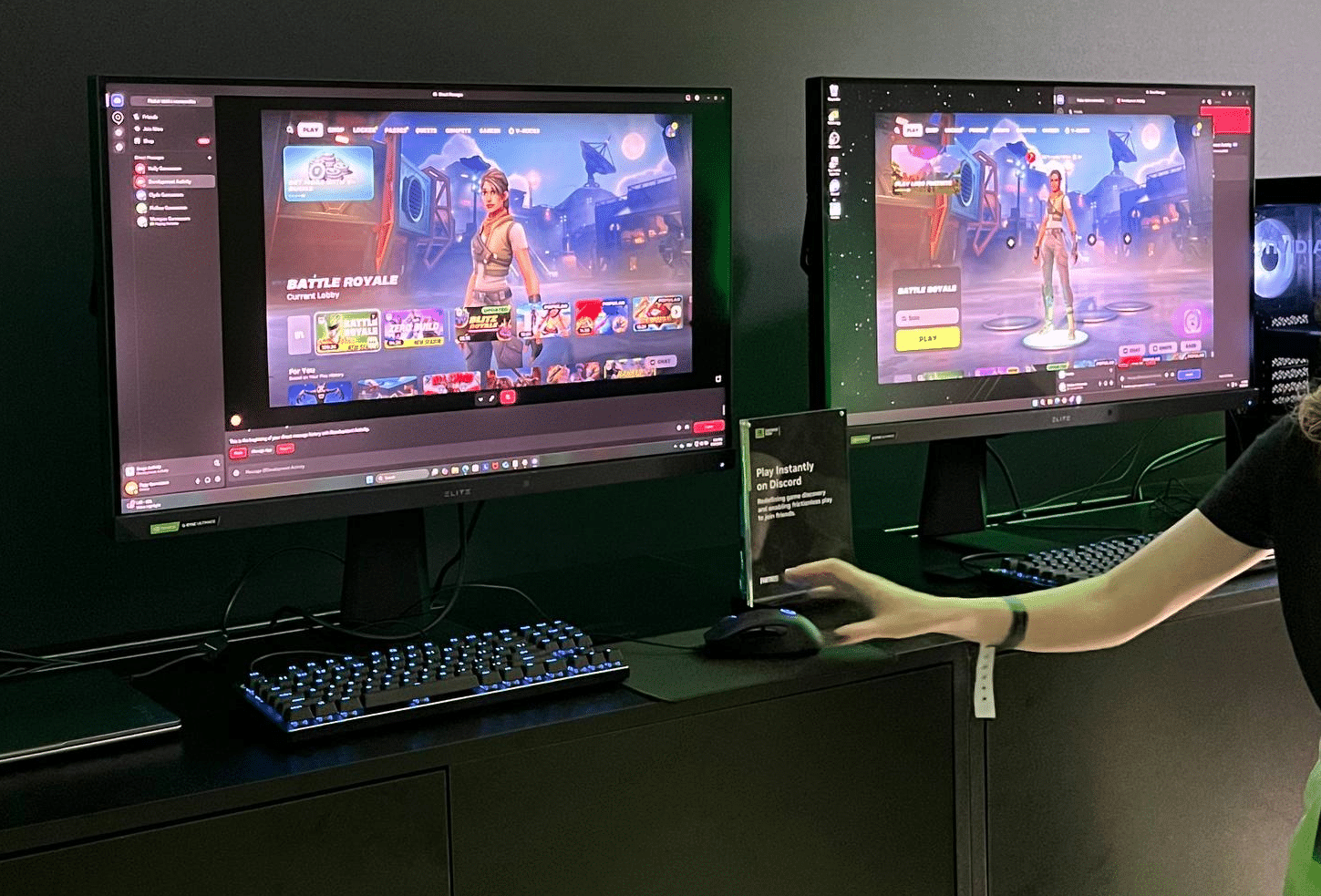 Fortnite en Discord gracias a NVIDIA GeForce