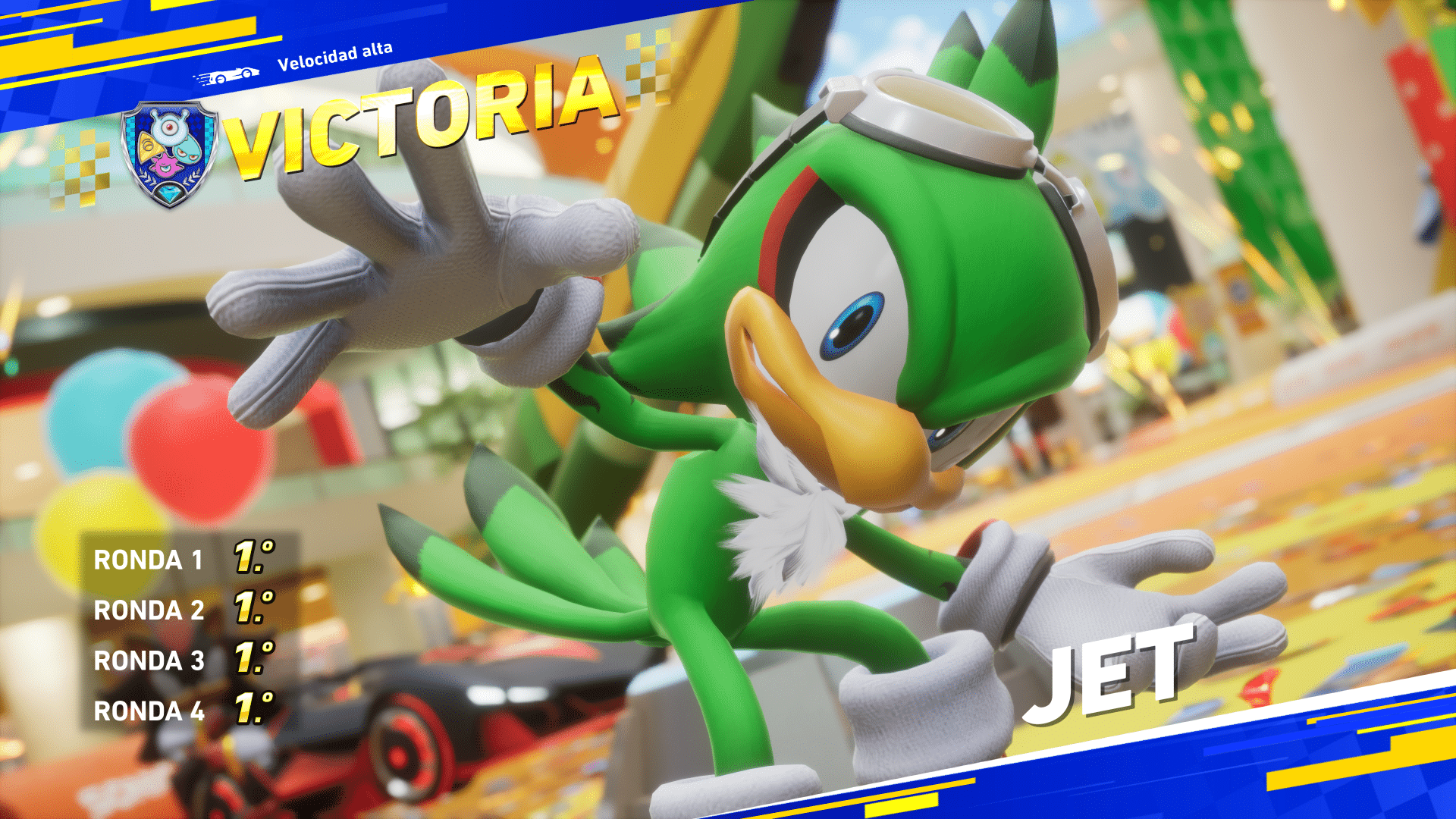 Sonic Racing CrossWorlds Jet