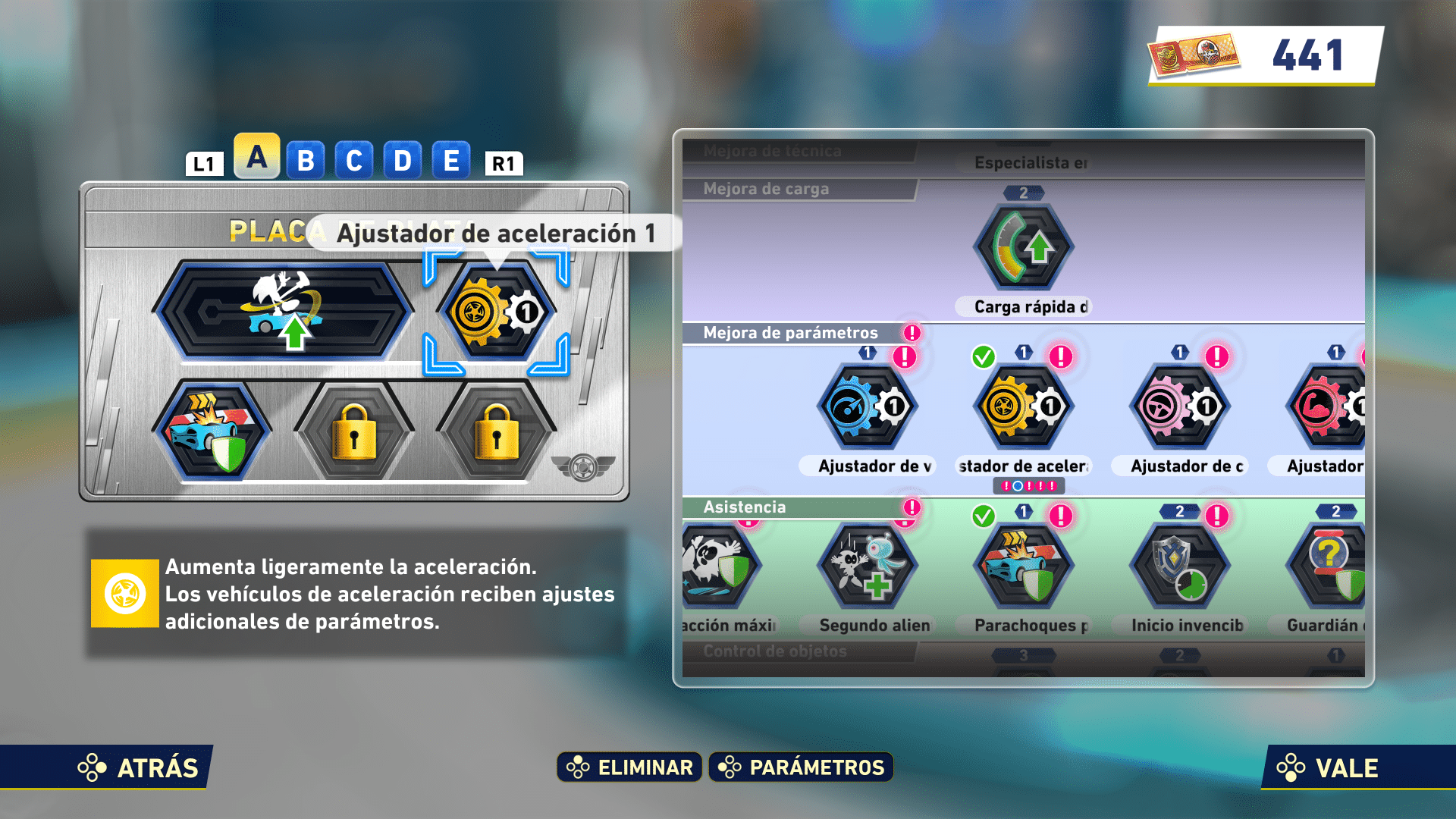 Sonic Racing CrossWorlds Personalizacion Artilugios