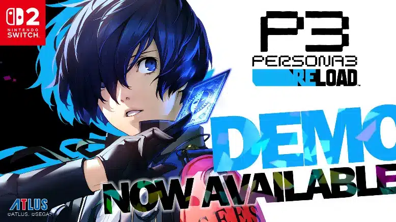 Persona 3 Reload - P3R - DEMO Switch 2