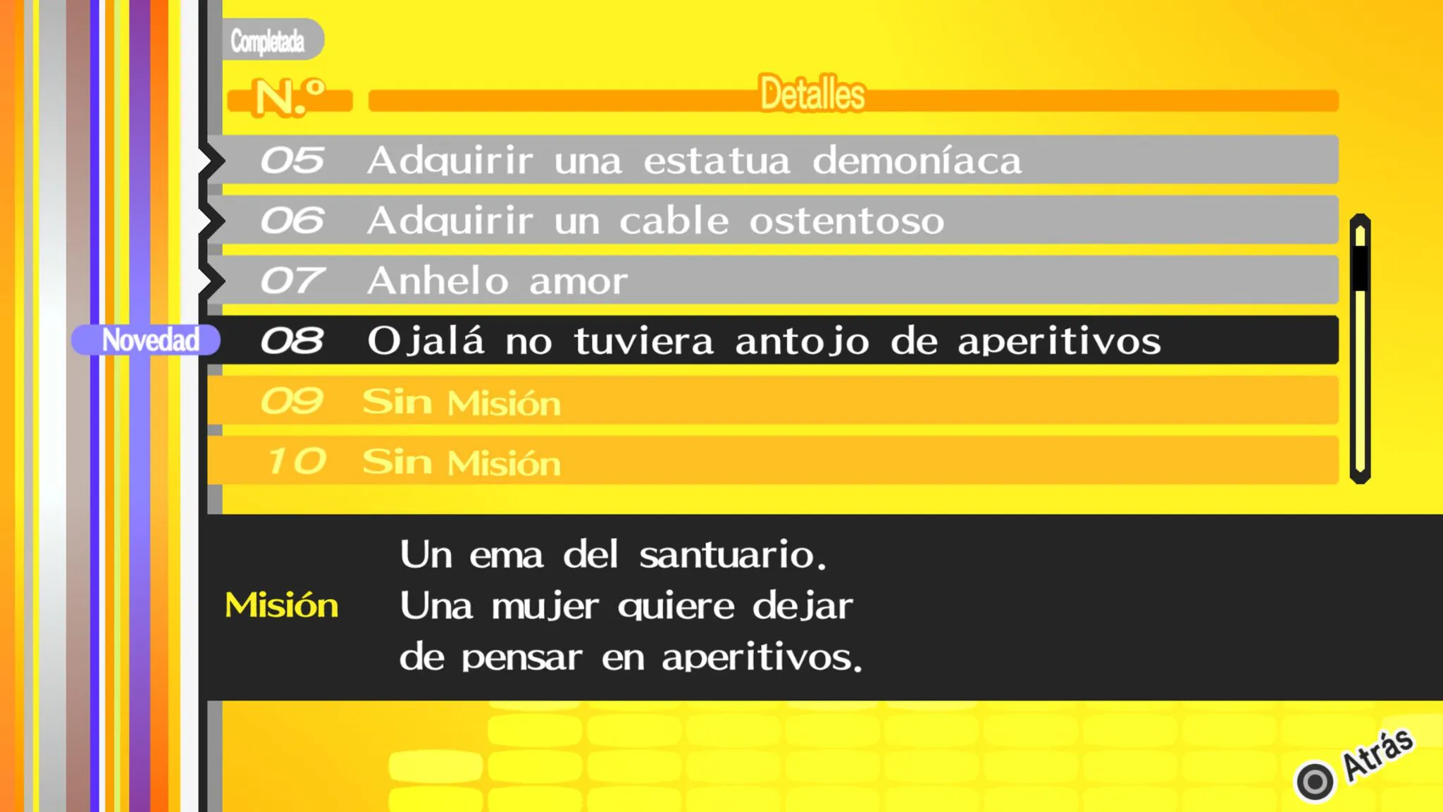 Misión Secundaria 8