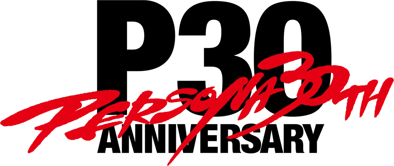Logo del 30 aniversario de Persona