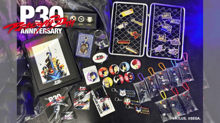 El 30º aniversario de Persona se celebra con una buena colección de merchandising oficial