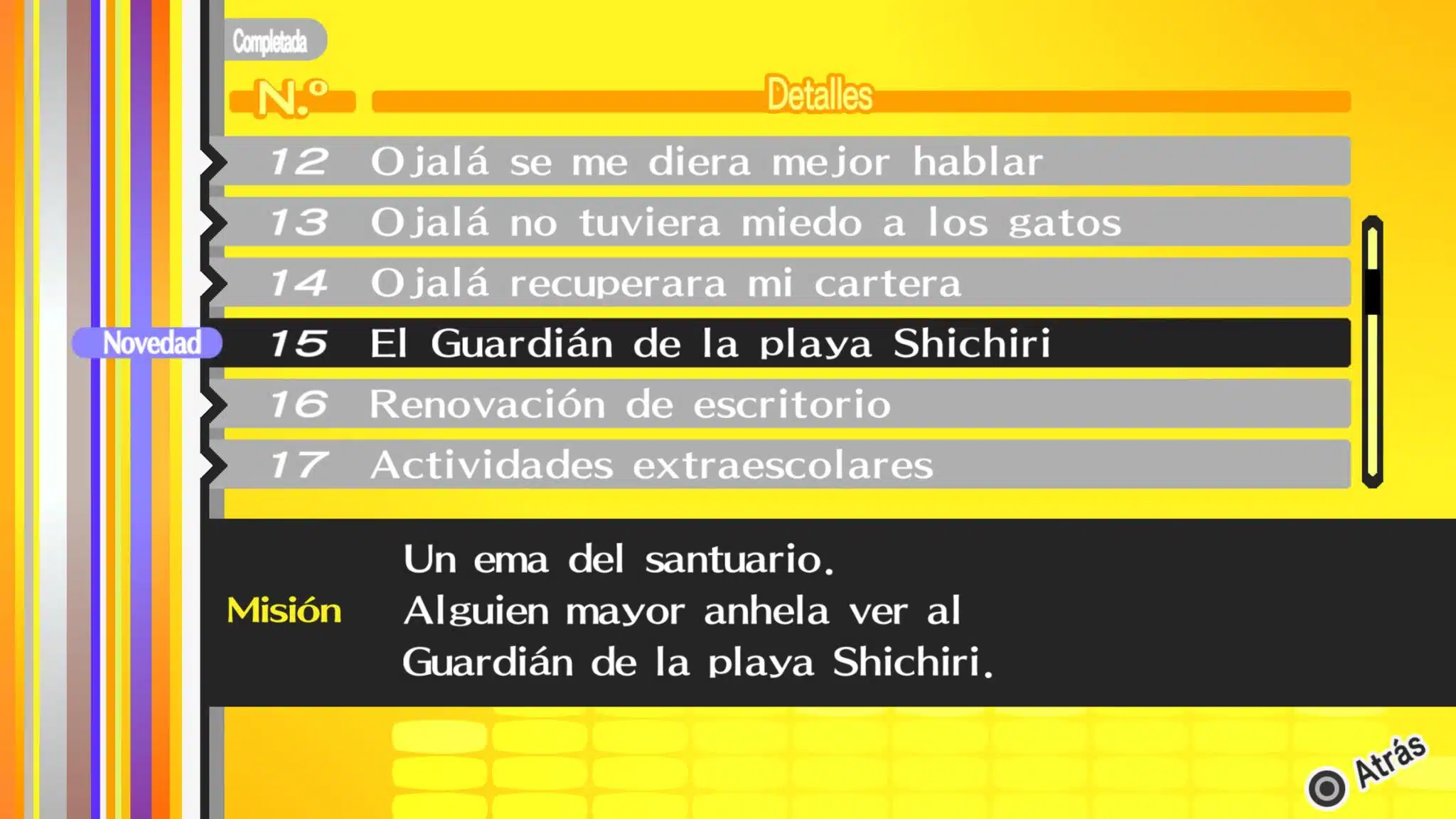Misión Secundaria 15