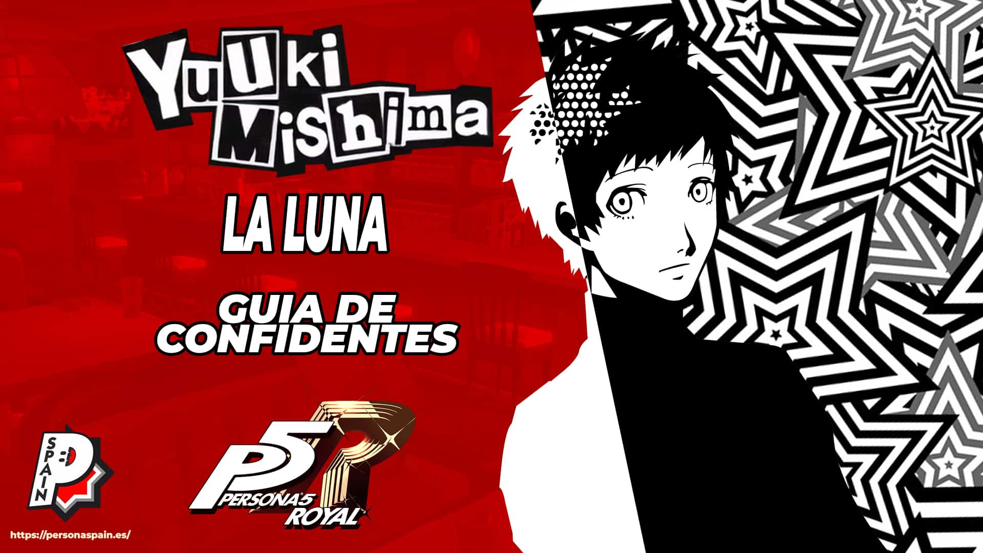 Persona 5 Royal - Guia Confidentes - Yuuki Mishima - Luna