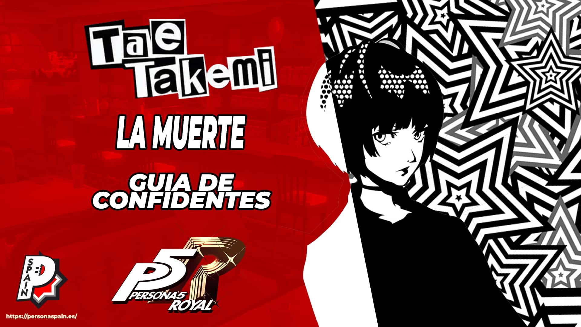 Persona 5 Royal - Guia Confidentes - Tae Takemi - Muerte