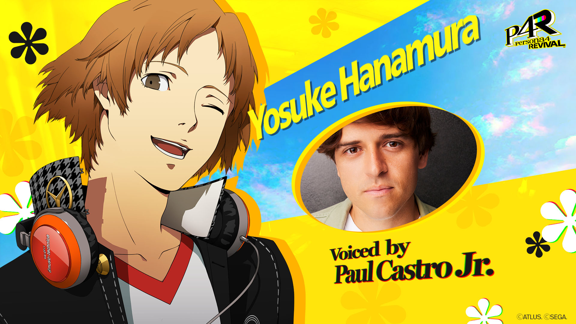 Paul Castro Jr., voz en inglés de Yosuke Hanamura en Persona 4 Revival