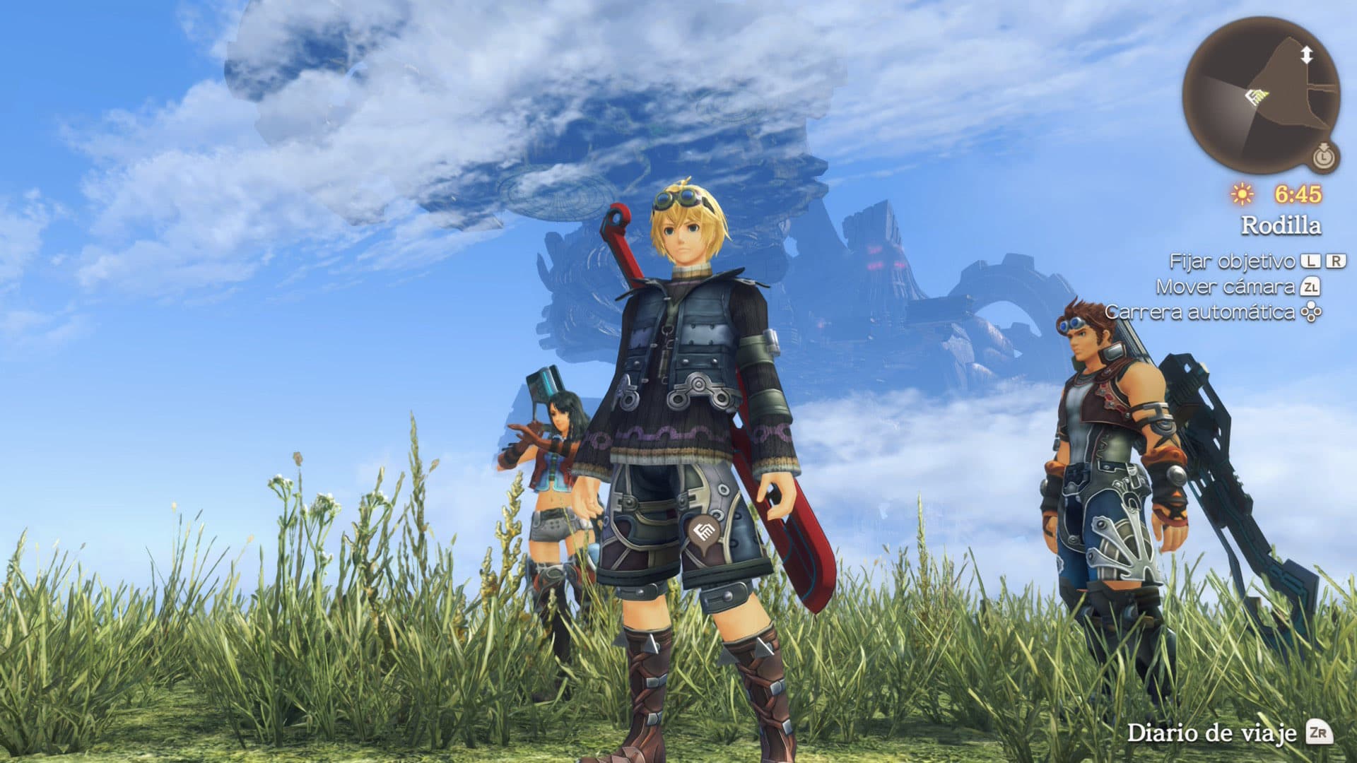 Escenario de Bionis en Xenoblade Chronicles Definitive Edition Nintendo Switch 2 Edition