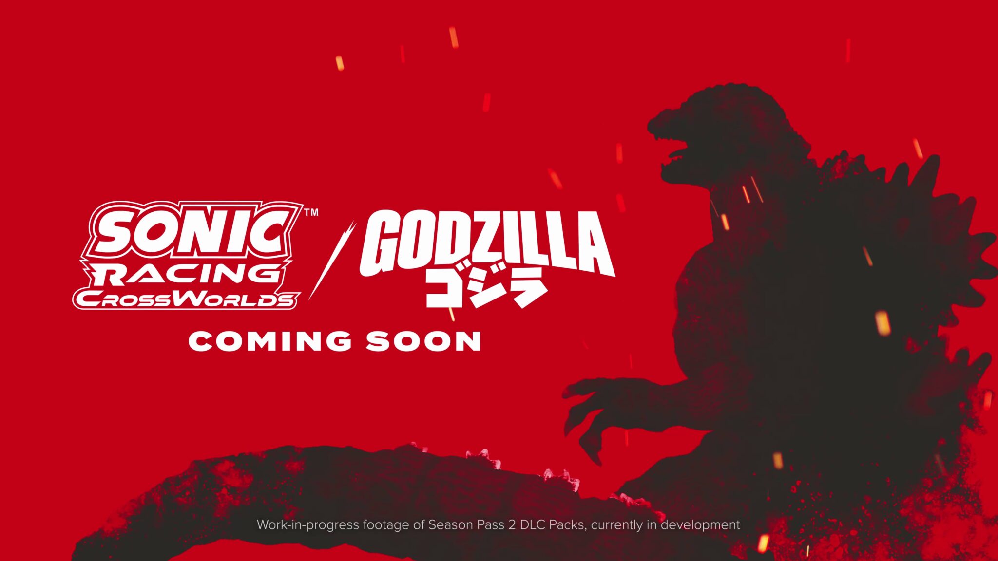 Sonic Racing Crossworlds X Godzilla