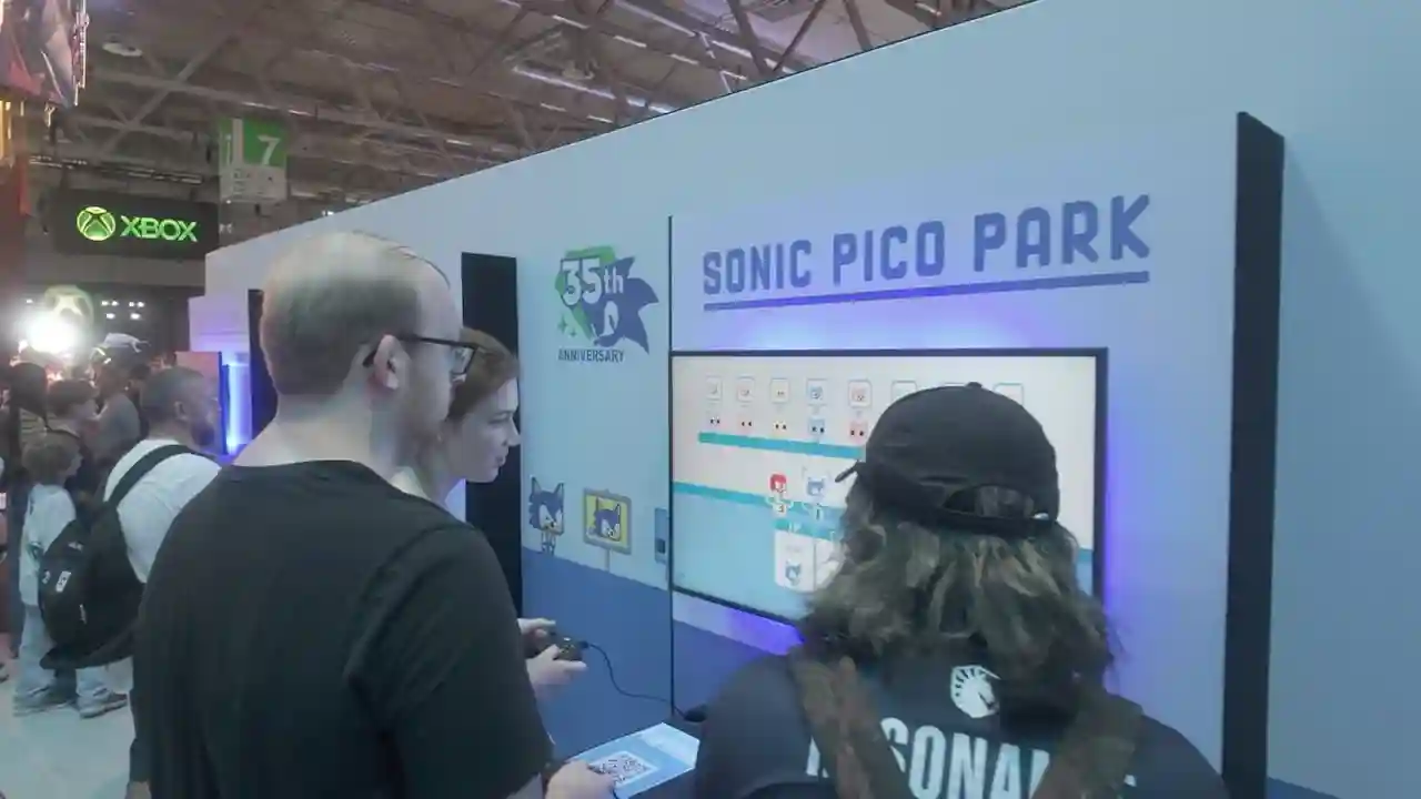 Stand de Sonic Pico Park en Gamescom 2026